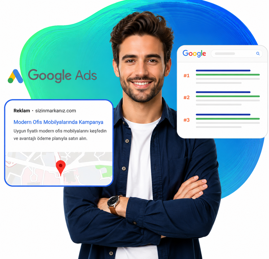 Dakika Reklam tarafından sunulan Google Ads reklam danışmanlığı